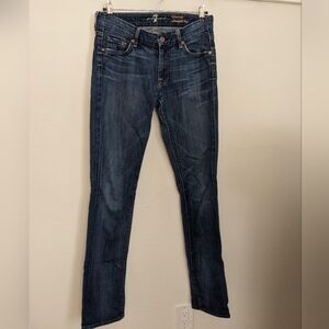 7 For All Mankind Dark Wash Jeans